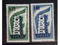 Italia 1956 Europa CEPT MNH