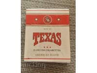 OLD Box of cigarettes Texas Texas 25 pcs. cigarettes Unopened