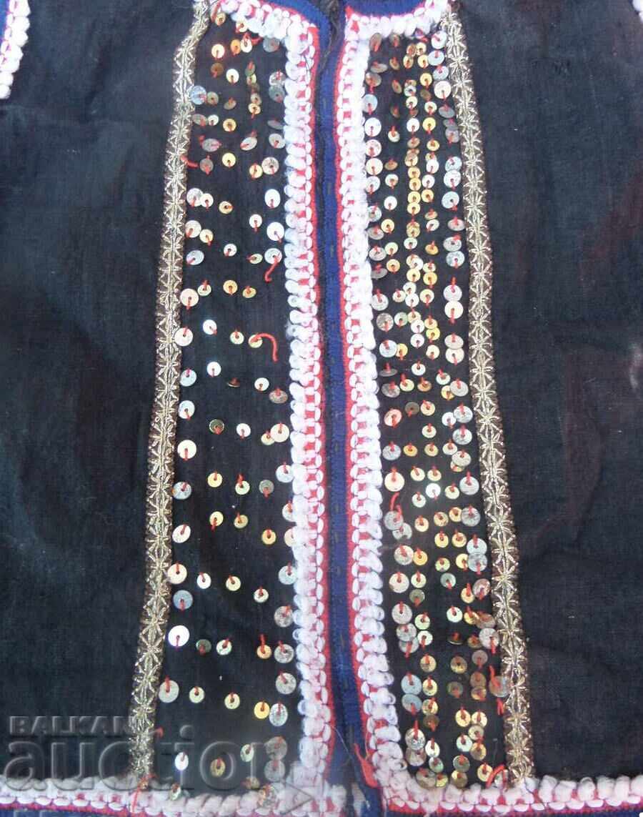 Auction  Northern wool vest tinsel babin chaise costume sukman