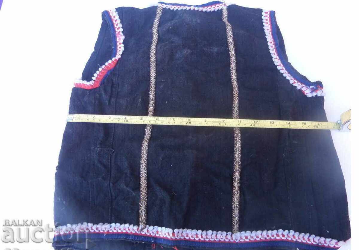 Northern wool vest tinsel babin chaise costume sukman - 5