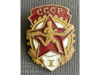 38111 USSR badge GTO Ready for work and defense 1 class enamel