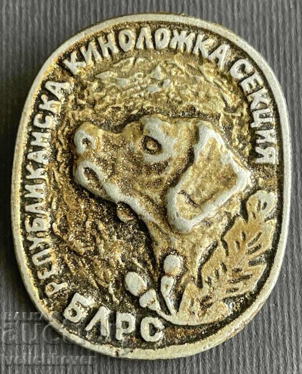 38115 Bulgaria badge Hunting badge Kenology BLRS dog