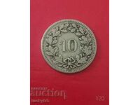 10 rapennes 1898 - Switzerland