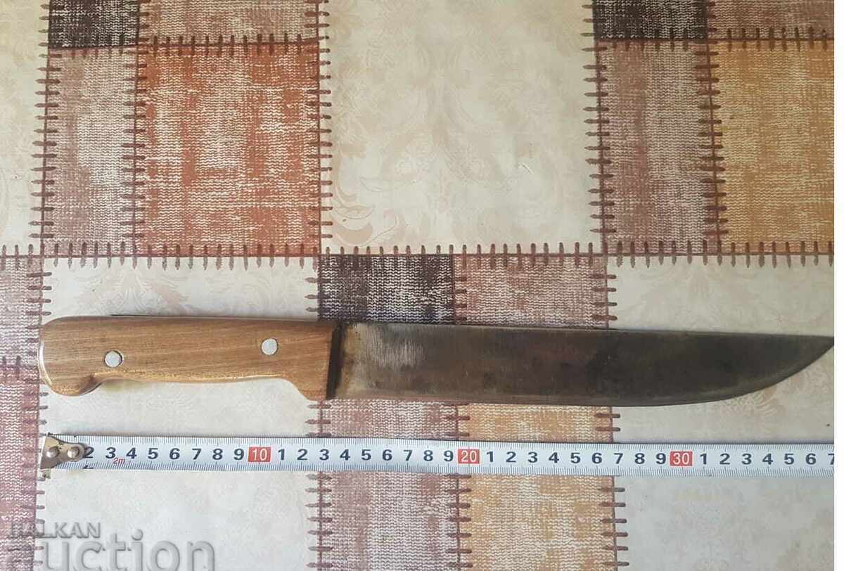 Delivery of Hundred Year Knife An old butcher's knife Delivery of Hundred Year Knife An old butcher's knife