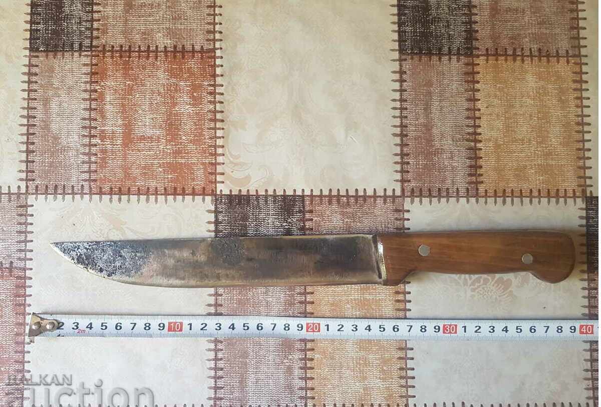 Hundred Year Knife An old butcher's knife - 5 Hundred Year Knife An old butcher's knife - 5