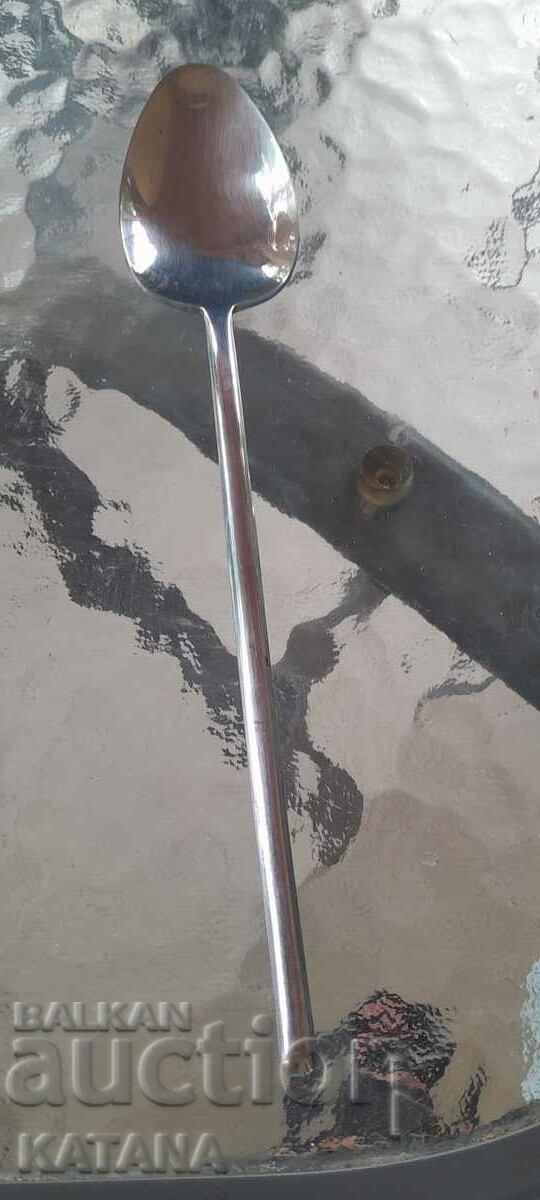 Stainless steel spoon 22 cm with price 3.00 BGN | € 1.53 Stainless steel spoon 22 cm with price 3.00 BGN | € 1.53