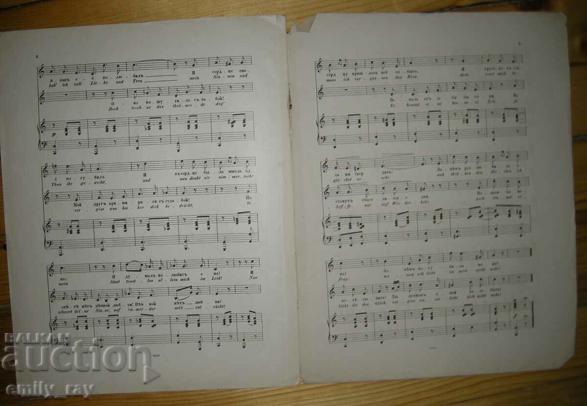 Auction Notes - SHE LOVED ME / TROST Auction Notes - SHE LOVED ME / TROST