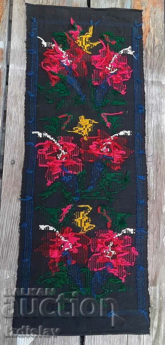 Panou de perete din cânepă țesut și brodat manual Varna - 5