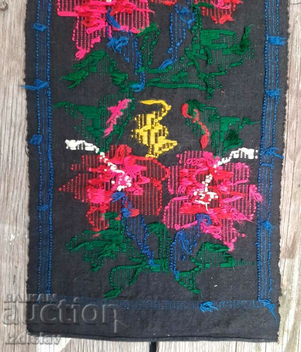 Handwoven and embroidered hemp wall panel Varna - 6 Handwoven and embroidered hemp wall panel Varna - 6