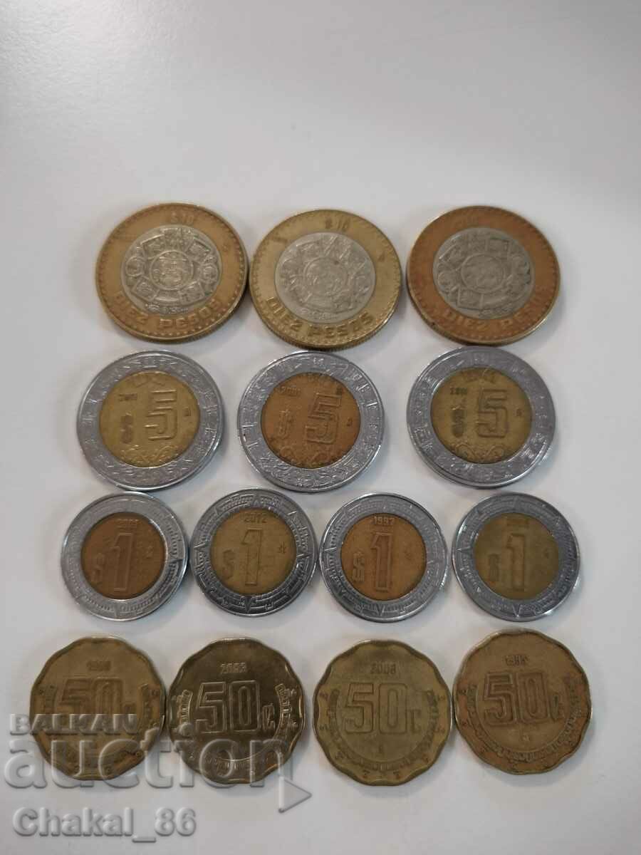 Lot of coins Mexico!