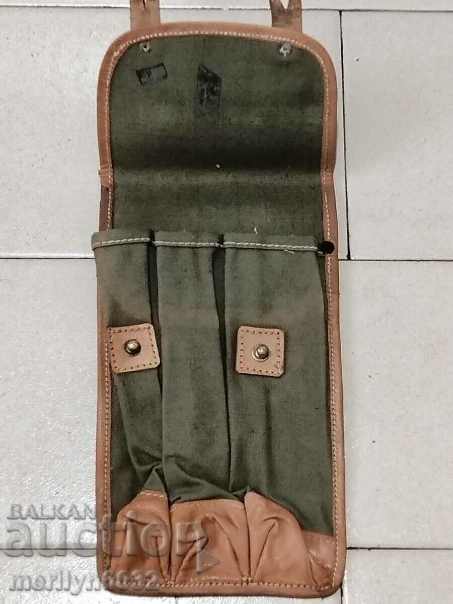 Аукцион Бризентова чанта за пълнители на MP-38 40, ЧЗ сумка WW2