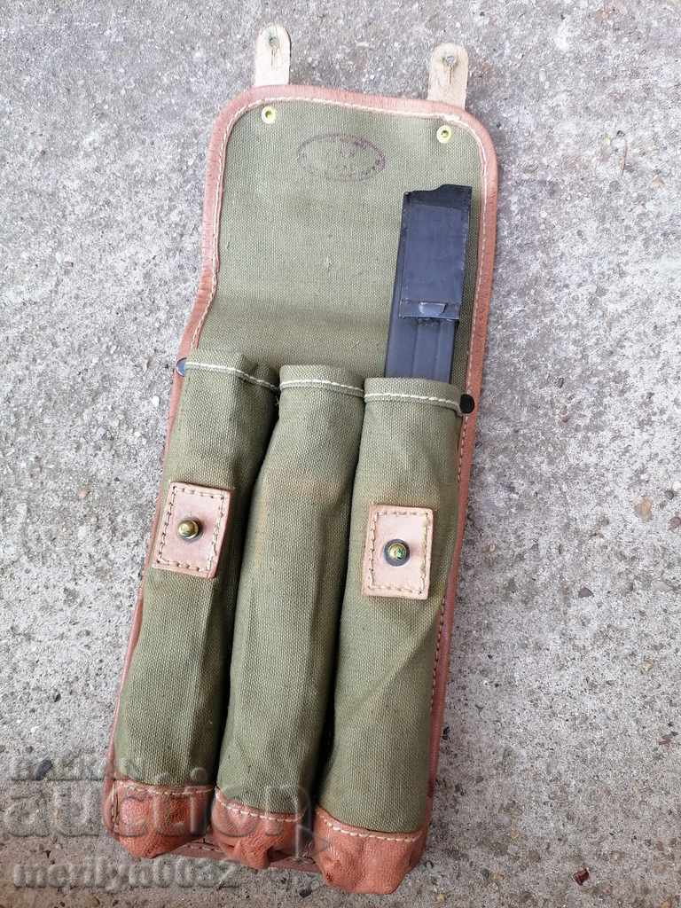 Доставка на Бризентова чанта за пълнители на MP-38 40, ЧЗ сумка WW2