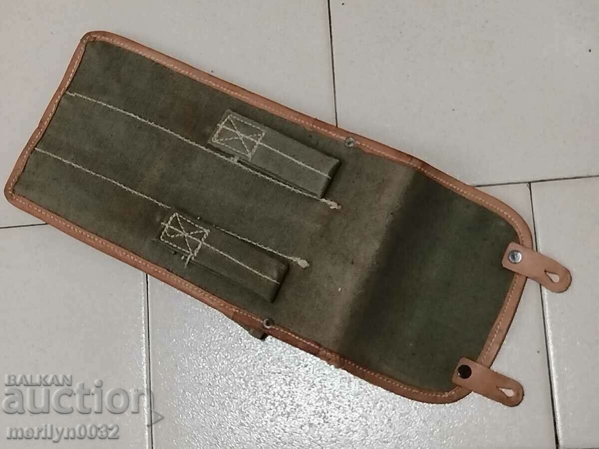 Бризентова чанта за пълнители на MP-38 40, ЧЗ сумка WW2 - 5