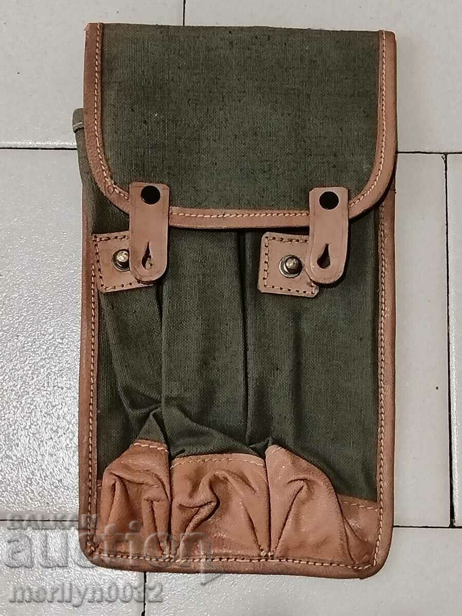 Canvas bag for MP-38 40 magazines, WW2 BB bag