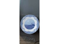 Marked collector's porcelain plate