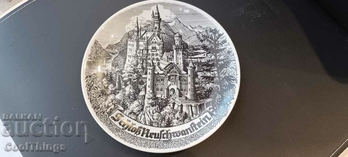 Marked collector's porcelain plate