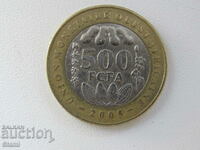 West African States, 500 Sefa Francs, 2005, 607D