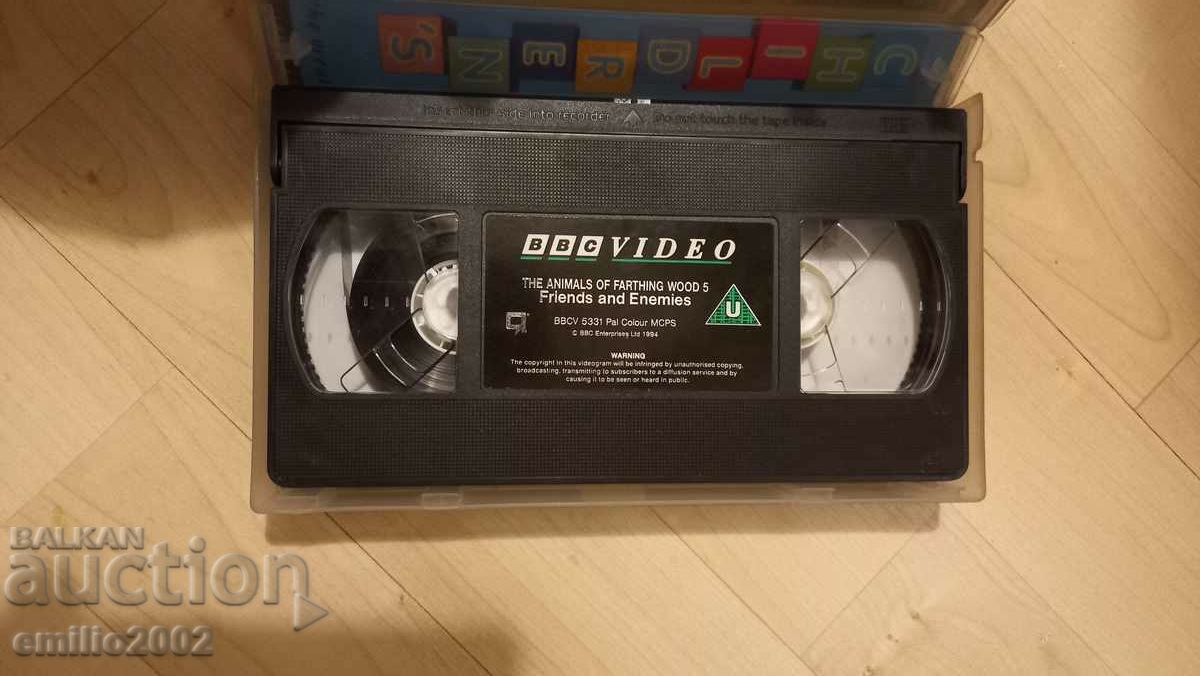 Auction  Videotape Animation Farthing wood
