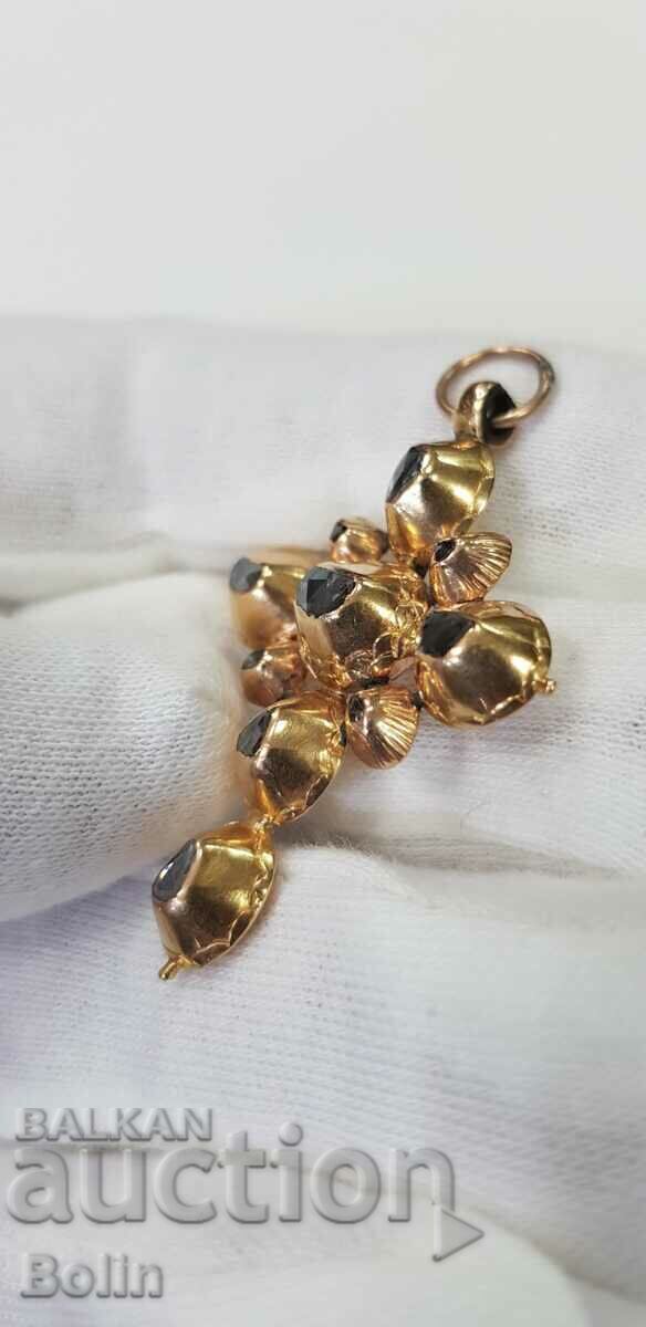 Unique GEORGIAN-ERA 18th century gold cross with diamonds with price 4300.00 BGN | € 2198.56 Unique GEORGIAN-ERA 18th century gold cross with diamonds with price 4300.00 BGN | € 2198.56