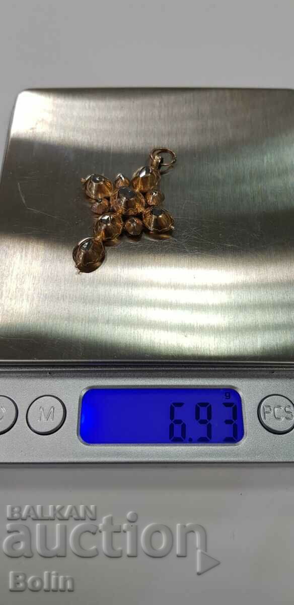 Unique GEORGIAN-ERA 18th century gold cross with diamonds - 7 Unique GEORGIAN-ERA 18th century gold cross with diamonds - 7