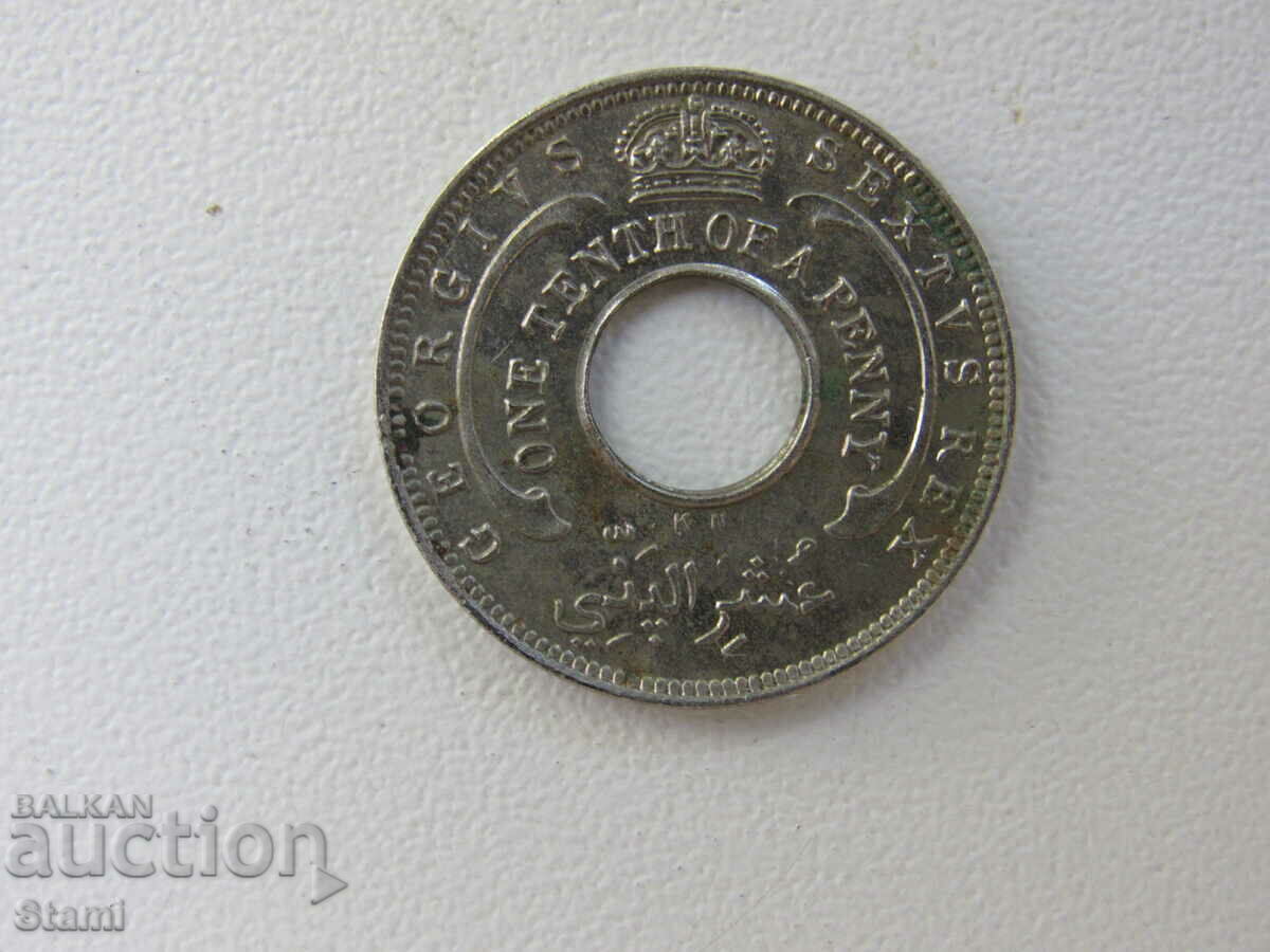 Βρετανική Δυτική Αφρική - 1/10 Penny, 1950 201D με τιμή 6.90 BGN | € 3.53 Βρετανική Δυτική Αφρική - 1/10 Penny, 1950 201D με τιμή 6.90 BGN | € 3.53