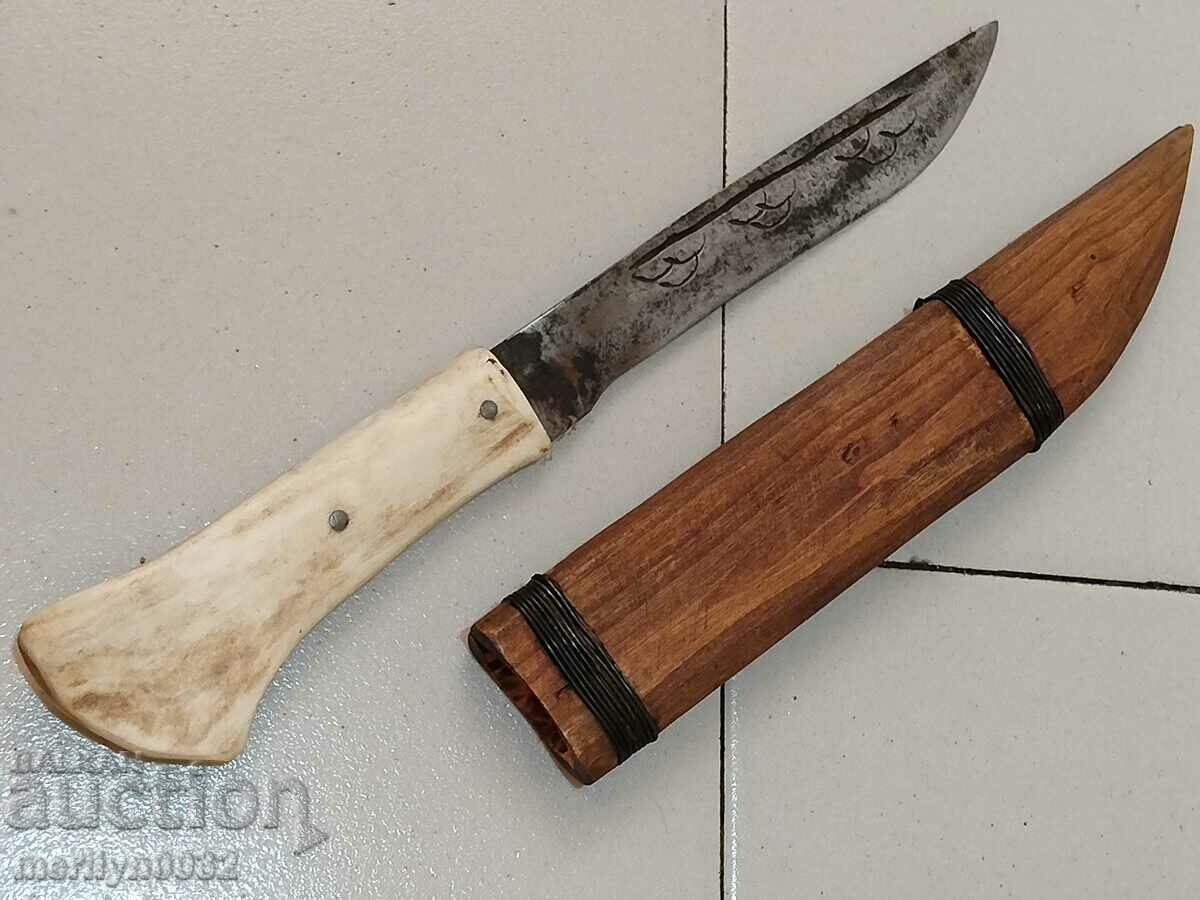 A shepherd's knife with a kaniya akulak - 7