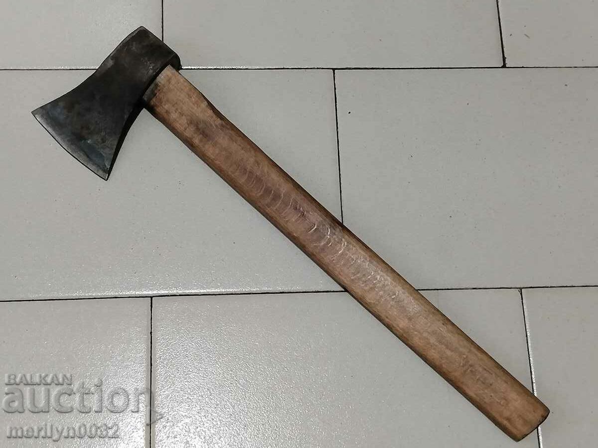 Old ax ax satyr hatchet with sap - 7