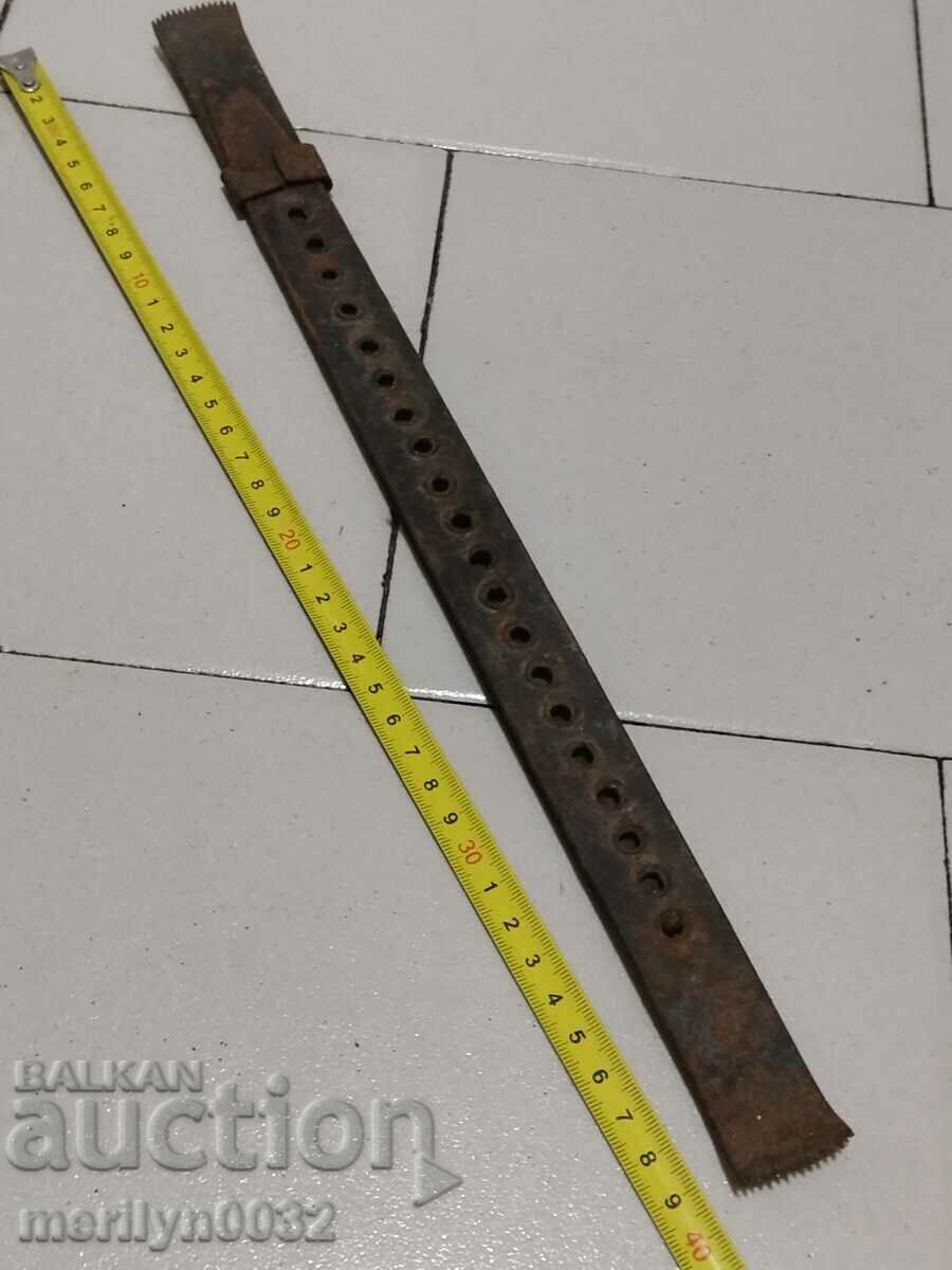 Old wrought yardstick, wrought iron, cloth yardstick, measure - 7 Old wrought yardstick, wrought iron, cloth yardstick, measure - 7