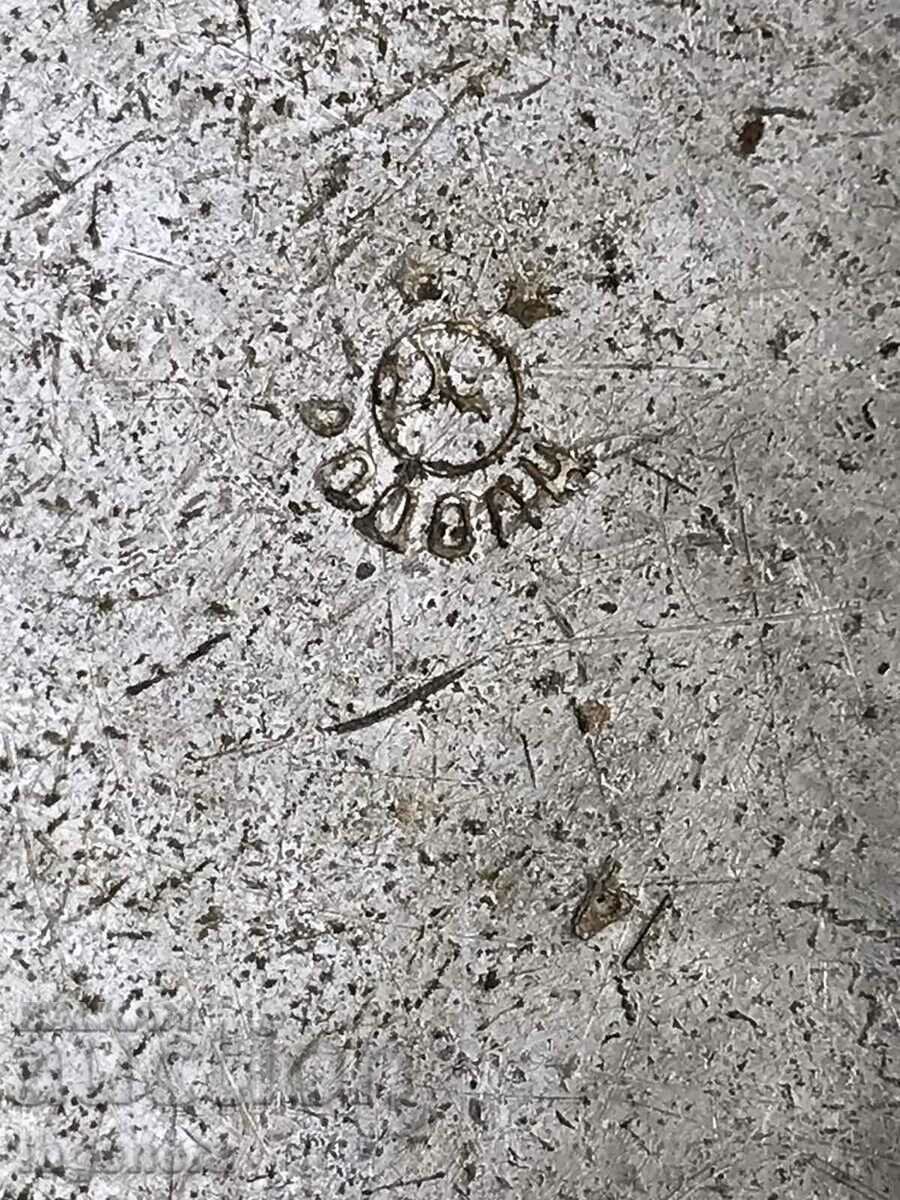 DISH SOLID ALUMINUM BOILER ANTIQUE BULGARIA - 6 DISH SOLID ALUMINUM BOILER ANTIQUE BULGARIA - 6