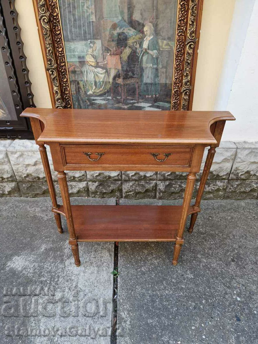 A wonderful antique French solid wood console table