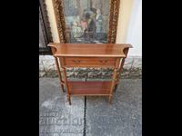 A wonderful antique French solid wood console table