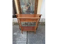 A wonderful antique French solid wood console table