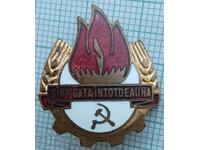 16956 Always ready - pioneer organization Romania - enamel