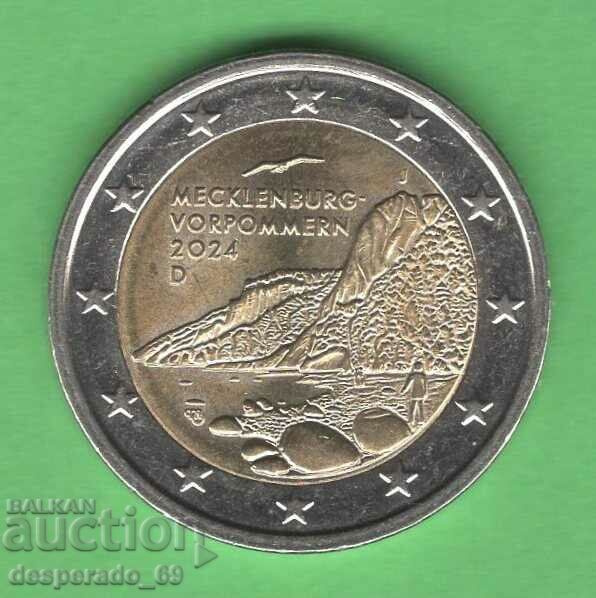 (¯`'•.¸ 2 EUR 2024 D GERMANY UNC- ¸.•'´¯)