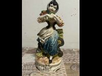 Beautiful porcelain Italian figure with markings