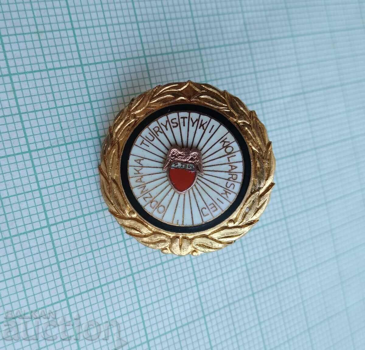 16971 Badge - Cycling Tourism Poland - bronze enamel screw with price 10.00 BGN | € 5.11 16971 Badge - Cycling Tourism Poland - bronze enamel screw with price 10.00 BGN | € 5.11