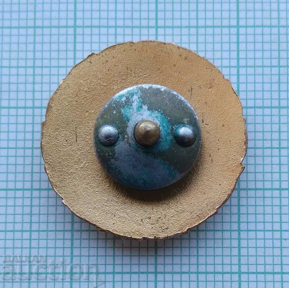 Auction 16971 Badge - Cycling Tourism Poland - bronze enamel screw Auction 16971 Badge - Cycling Tourism Poland - bronze enamel screw