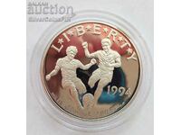 Silver 1$ World Soccer 1994 S. ΗΠΑ