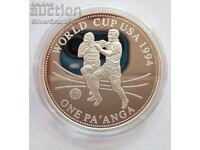 Silver 1 Pengo World Football 1994 Tonga