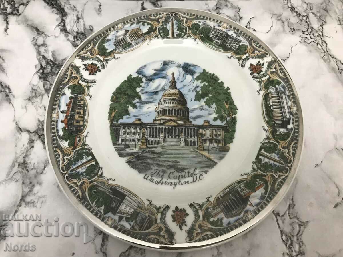 A beautiful porcelain plate