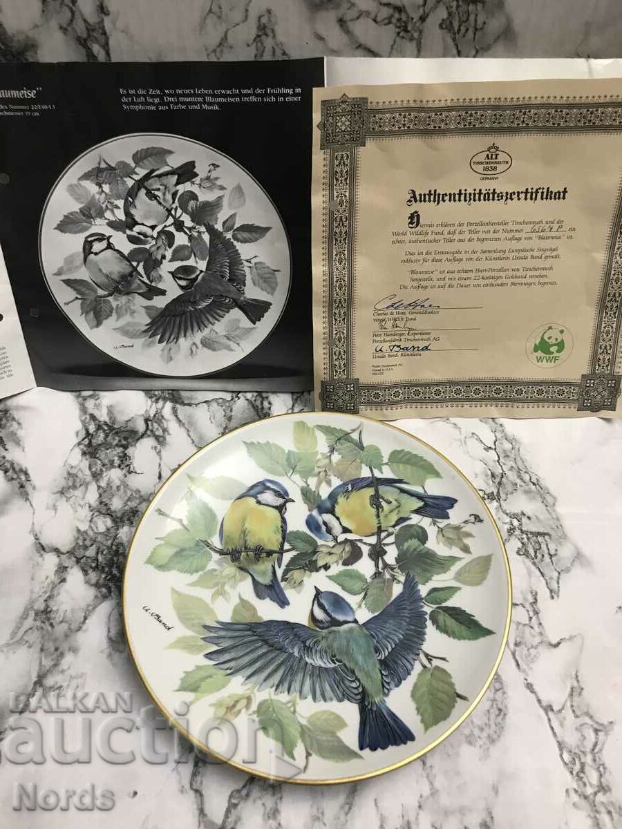 Collector's plate with certificate Germany