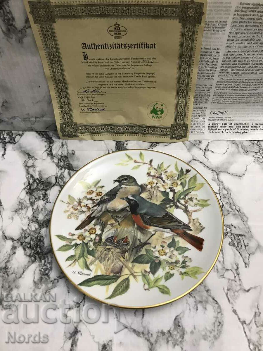 Collector's plate with certificate Germany