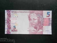 Brazilia, 5 reai, 2010, UNC