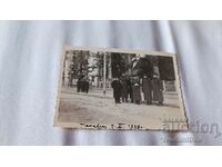 Photo Teteveni Officers on the street 1939