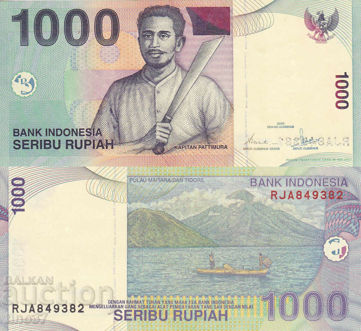 tino37- INDONESIA - 1000 RUPIES - 2000 - UNC