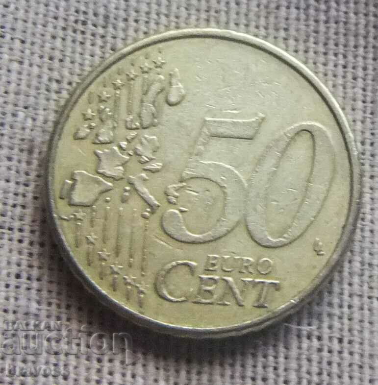 Belgium- 50 c 2004 with price 1.10 BGN | € 0.56 Belgium- 50 c 2004 with price 1.10 BGN | € 0.56