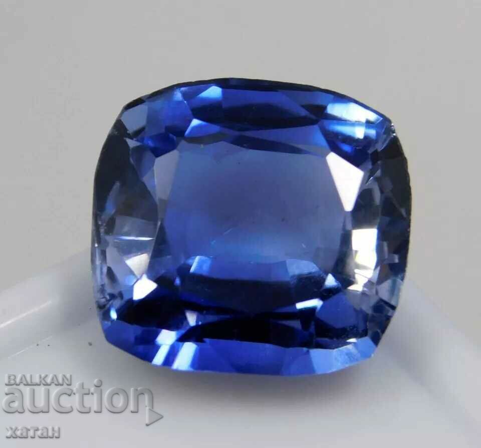 BZC! 8,90 ct safir natural cașmir cert VGTL de 1 buc!