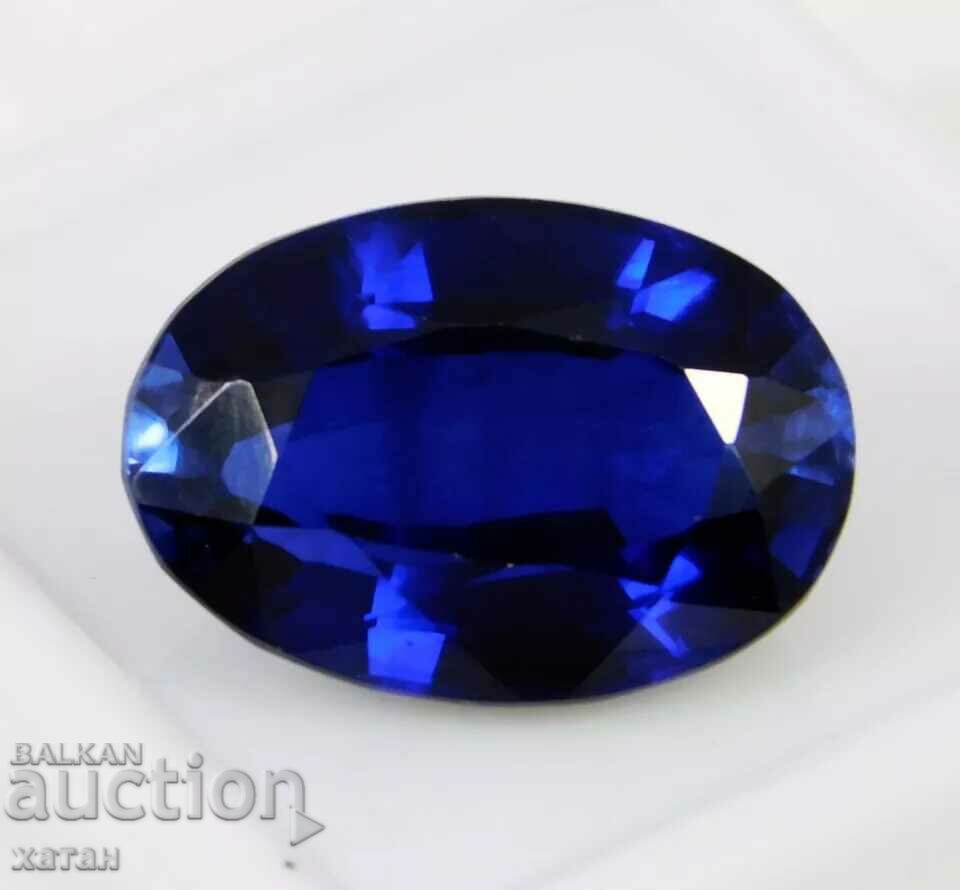 BZC! 12,60 ct safir natural cașmir certificat VGTL de 1 buc!