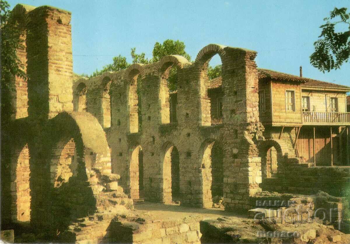 Old postcard - Nessebar, the Old Metropolis