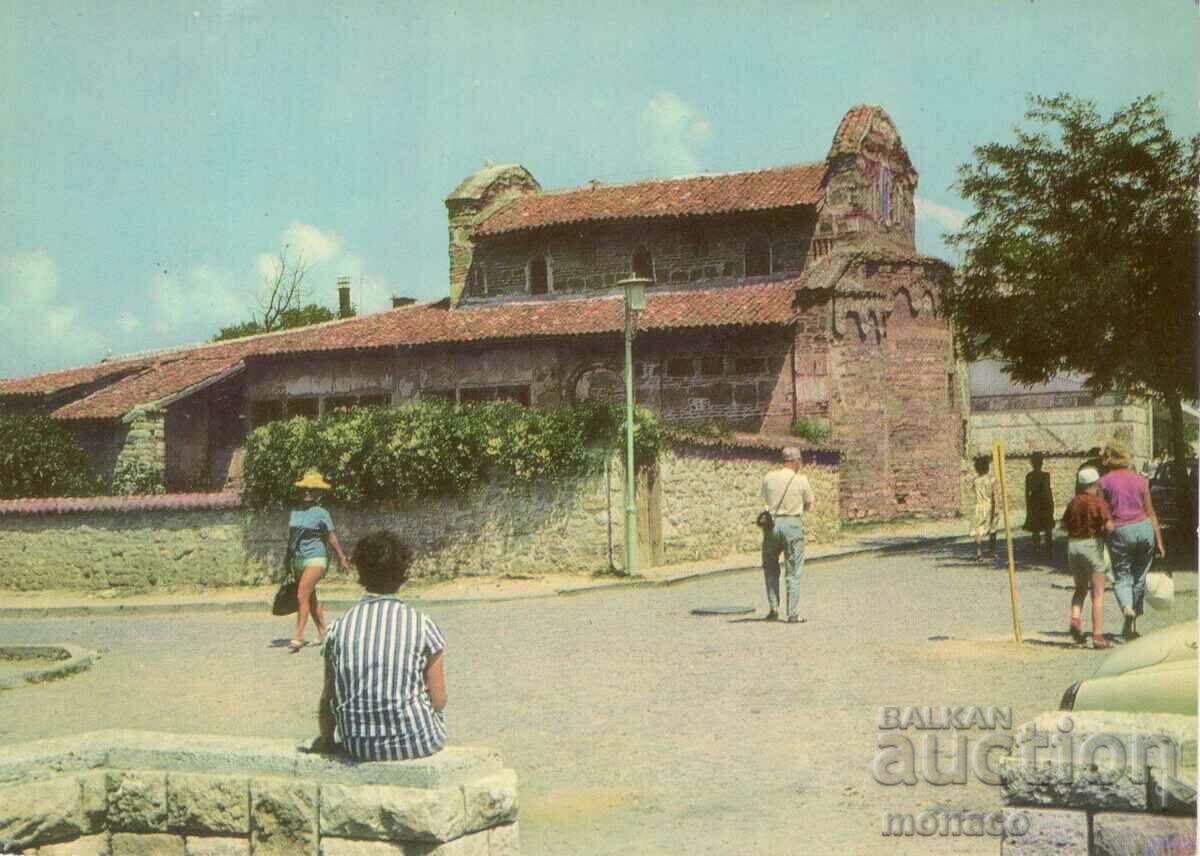 Old postcard - Nessebar, St. Stephen's Church